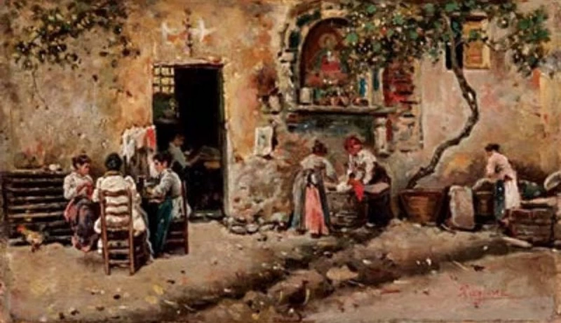 Lavandaie e cucitrici